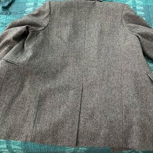 Express Mens Gray Peacoat
